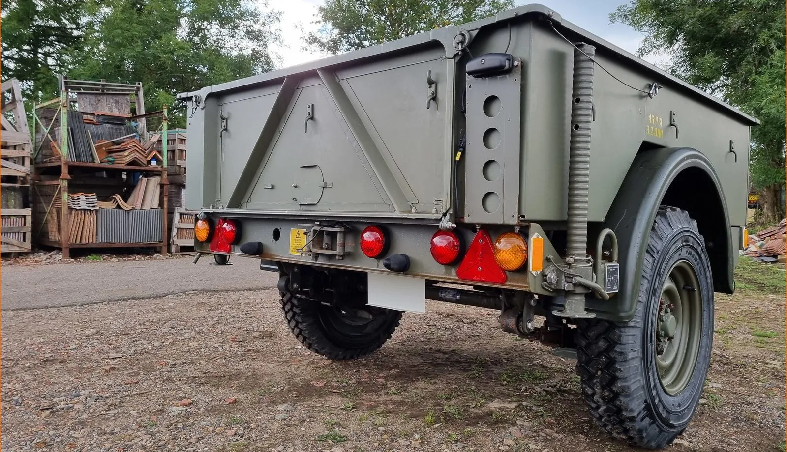 Ex-military trailer